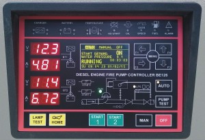 Be126 fire fighting system controller