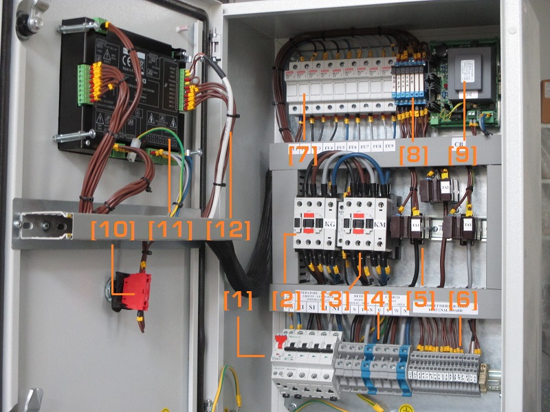 AMF control panel circuit diagram pdf – genset controller