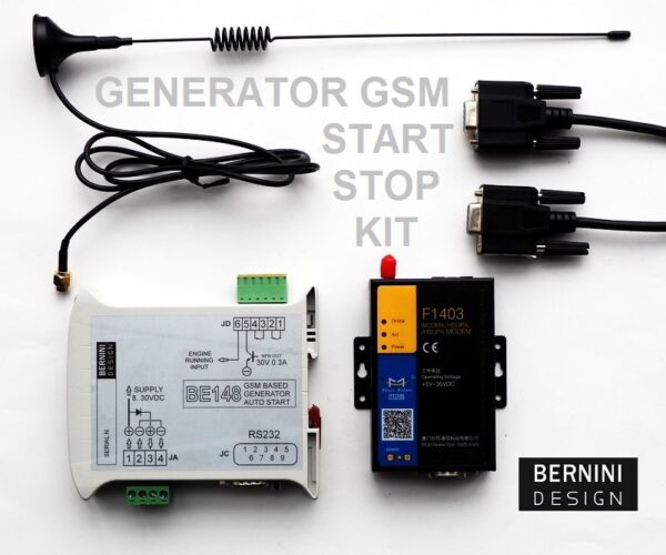 GENERATOR START STOP GSM RELAY