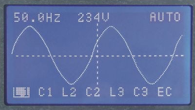 GENERATOR CONTROLLER WITH 7-CHANNEL OSCILLOSCOPE