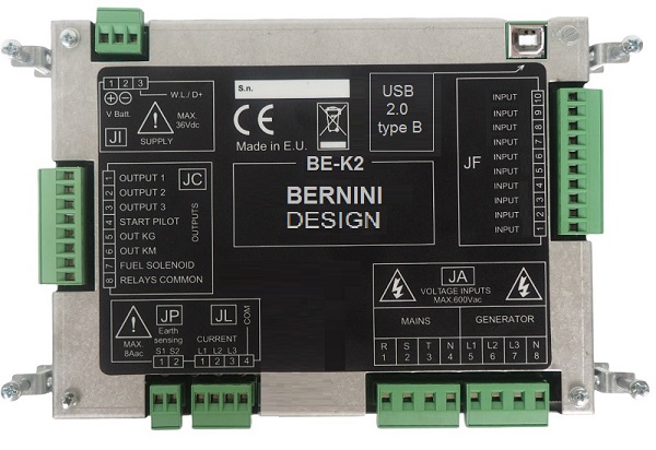 reliable AMF control panels never use plastic covers