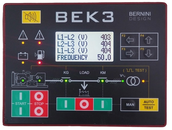 The BeK3 Automatic Mains Failure Controller