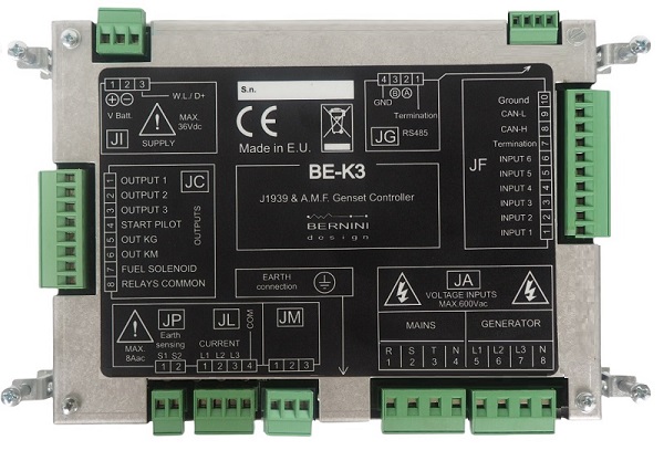 AMF CONTROLLER REAR VIEW