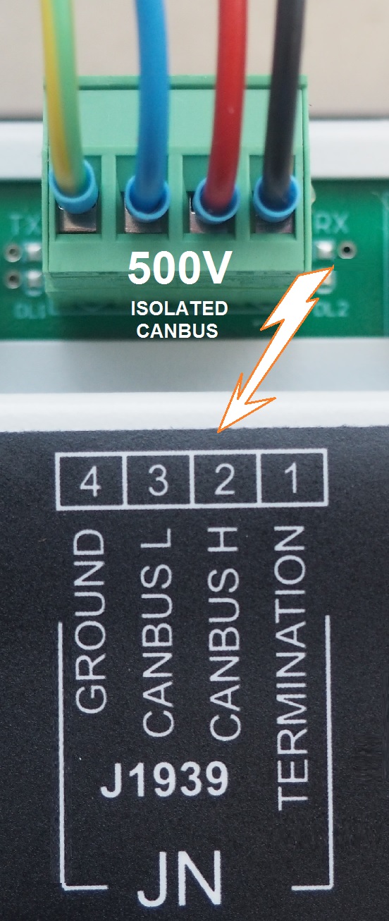 Be2K-Plus features a fully isolated CANBUS