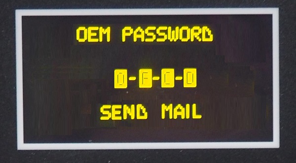 PASSWORD RECOVERY PROCEDURE