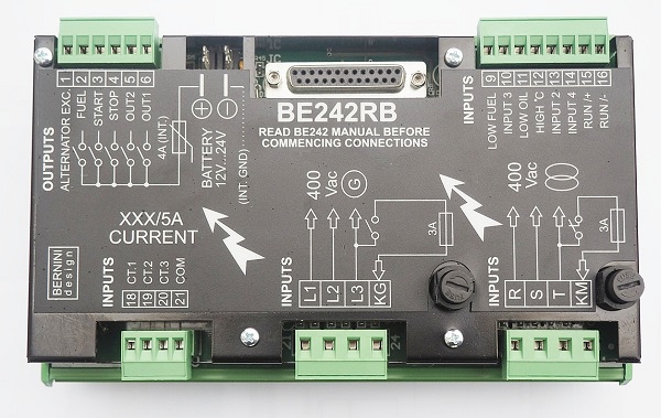 BE242RB ATS CONTROLLER INTERFACE BOARD