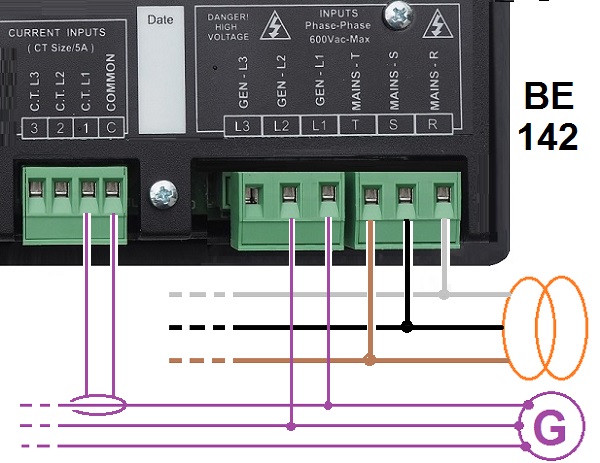 REPLACING THE BE42 AMF CONTROLLER