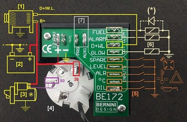 ENGINE PROTECTION TYPICAL WIRING DIAGRAM