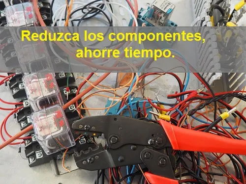 Reduzca los componentes, ahorre tiempo