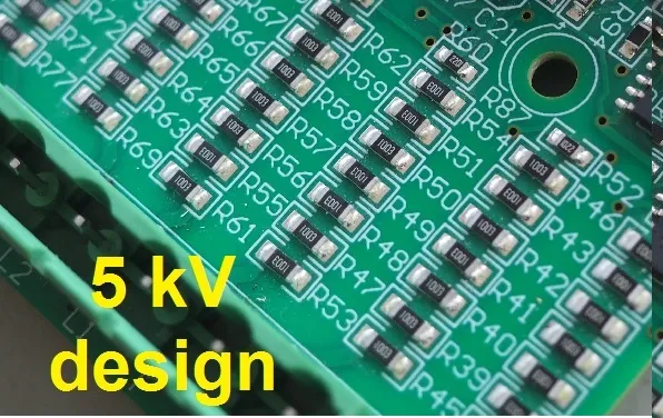 The generator controller nominal voltage specification