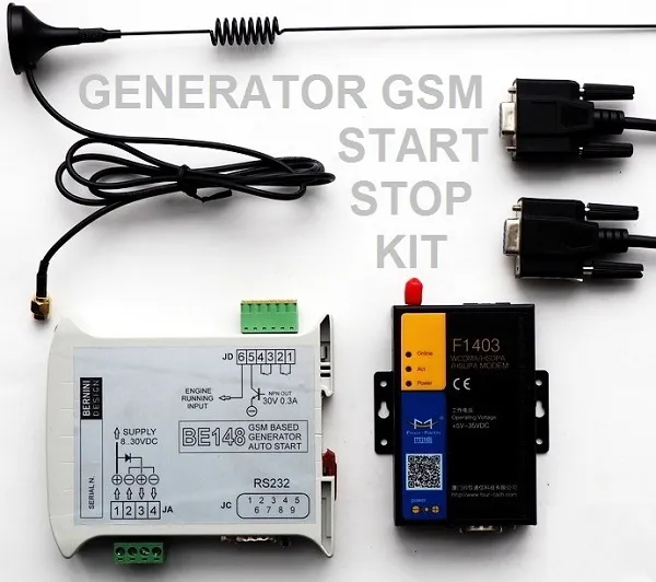 Telecontrollo Generatore Kit GSM