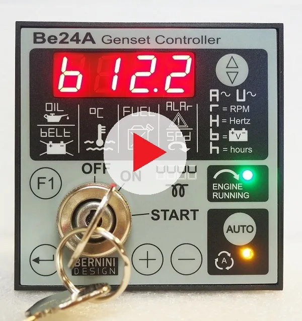 The Be24 Generator Controller Video Tutorial